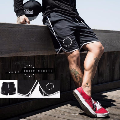 2018 Summer Mens Brand Jogger Sporting Shorts Slimming Men Black Bodybuilding Short Pants Male Fitness Gyms Shorts for workout