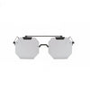 Cat Eye Rimless Sunglasses Men Women 2018 Fashion Shades UV400 Vintage Glasses