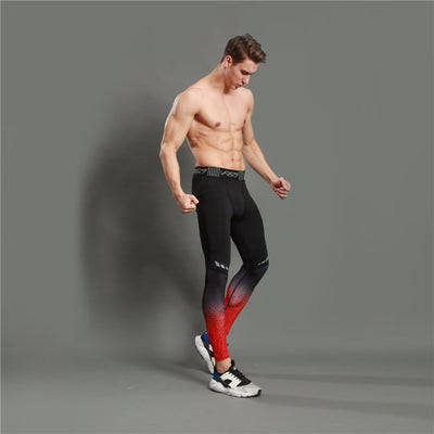 Running Compression Pants Tights Men Sports Leggings Fitness Sportswear Long Trousers Gym Training Pants Skinny Leggins Hombre