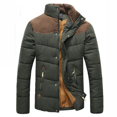 TANGNEST 2018 Hot Selling Men's Fashion Casual Winter Outwear Coat Comfortable Jacket Two Colors Plus Size XXXL Wholesale MWM169