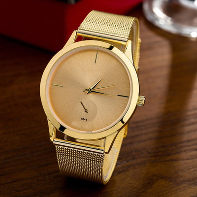 Ultra Thin Strap Luxury Unisex Watch free shipping 3-7 day in US&Canada