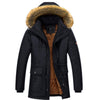 BOLUBAO New Winter Men Jacket Thick Jacket Down& Parkas Warm Hooded Parkas Male Windproof Outerwear Faux Fur Parka Coat