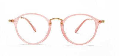 Temples For Glasses Round Glasses Eyeglasses Women Transparent Frame 2018 Retro Spectacles Optical Frames Clear Lens Glasses