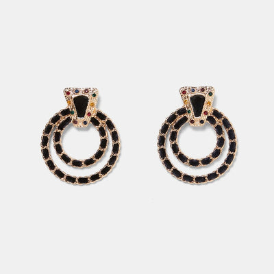 chicmaxonlineRectangle Metal Drop Earrings Women Party Hanging Earrings Handmade Trendy Statement Jewelry Gifts Female Bijoux