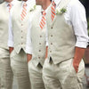 Men Suit Vests For Wedding Groomsmen Business Men Vest Wedding Suit Groomsmen Wear Custom Made Best Vest