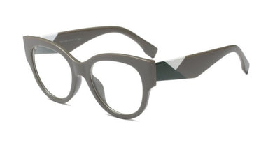 2018 Newest Female Cat Eye Glasses Spectacle Frame Women Eyeglasses Computer Myopia Vintage Ladies Eyewear Clear Lens Glasses