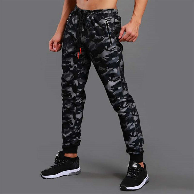 2018 Camouflage Jogging Pants Men Sports Leggings Fitness Tights Gym Jogger Bodybuilding Sweatpants Sport Running Pants Trousers