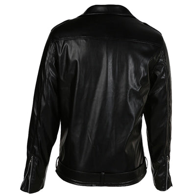 Mountainskin 5XL Men's PU Jackets Autumn Faux Leather Coats Male Motorcycle Jacket Slim Fit Fashion Mens Brand Clothing SA599