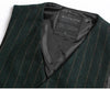 rNew Men's Striped Casual Cotton European Style Slim Fit Waistcoat Men Sleeveless Suit Vest Jacket Foraml Gilet