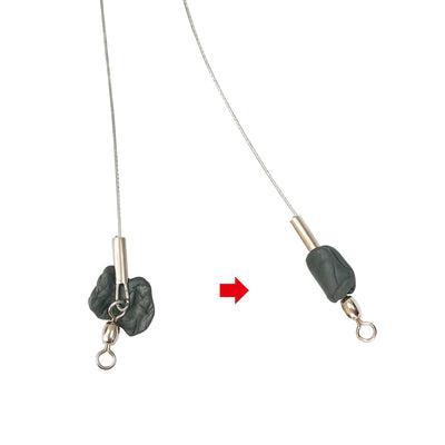 JSM Carp Fishing Accessories 15g Tungsten Mud Lead Weights Terminal for fishing sinker