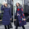 Both Two Sides Can Wear Winter Jacket Women With Fur Collar Hooded Womens Coat Coats Long Parka 2018 High Quality Female Parkas
