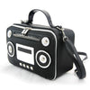 Vintage Radio Satchel with detachable Shoulder Strap free shipping 3-7 day in US