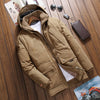 2018 New Long Can Withstand - 20 Degrees Winter Jacket Men Hooded Duck Down Jacket Male Windproof Parka Big Size 2XL 3XL 006