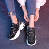 ADBOOV Trendy Women Sneakers Thick Sole Ladies Platform Shoes Web Celebrity Chunky Dad Sneakers Chaussures Femme Buty Damskie