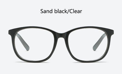 retro glasses transparent square Optical EyeGlasses frames women brand designer clear fashion fake glasses large eyewear frames
