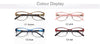 Aspheric Women's  Metal Glasses Frame  Fashion Ultralight Finished Myopia Glasses Rhinestone Ultralight OCCI CHIARI BONEZ