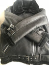 Free shipping.winter thick warm women shearling,100% soft sheepskin wool jacket.fashion plus size lady genuine leather coat.