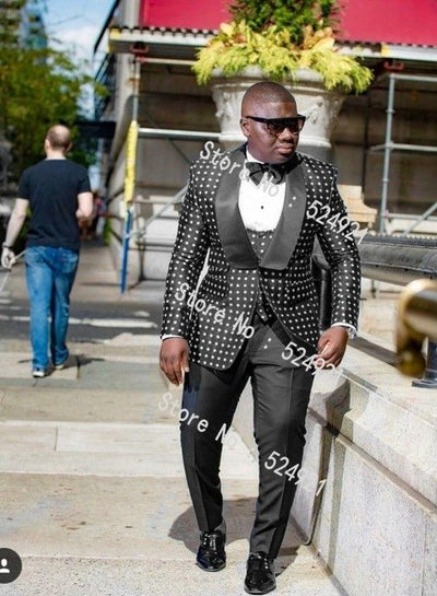 Custom Made Groomsmen One Button Groom Tuxedos Shawl Lapel Men Suits Wedding Best Man Blazer ( Jacket+Pants+Tie+Vest ) C172