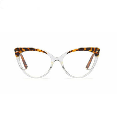 Cat Eye Glasses Frames Women Trending Styles Brand Eyeglasses TR90 Optical Fashion Computer Glasses 45639