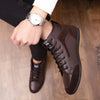 New 2018 Men Drop Shipping Leather Boots Fashion Autumn Spring Warm Cotton Brand Ankle Boots Lace Up Short Boot Trending Shoes
