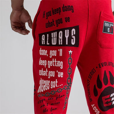 New Running Jogging Pants Men Cotton Soft Bodybuilding Joggers Sweatpants Harem Long Trousers Gym Fitness Sport Training Pants