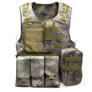 Outlife USMC Airsoft CS Military Tactical Vest Molle Combat Assault Plate Carrier Tactical Vest Outdoor Clothing Hunting Vest