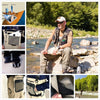 fishing waterproof Breathable Wear-resisting Fast drying fly wader hunting wading pants foot ELUANSHI brand