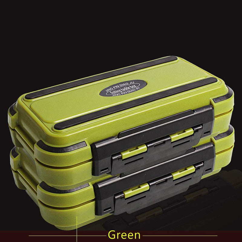16CM Fishing Tackle Box 28 Grids Compartments 4Color Fish Lure Line Hook Fishing Tackle Fishing Accessories Box