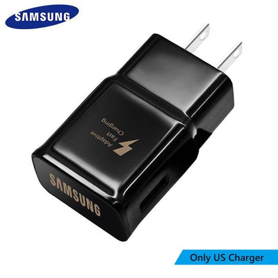Samsung S8 S9 plus note9 Original Fast Charger 9V1.67A  Quick Adapter EU/US Note8 S9 S8 C5 C7 C9 pro 1.2/1.5M USB Type C Cable