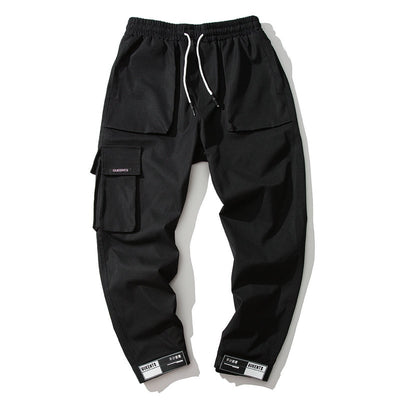 2019 New Fashion Cargo Pants Men Street Style Cotton Jogger Pants Men Casual Slim Sweatpants Men