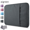 2019 New Brand aigreen Sleeve Case For Laptop 11",13",14",15,15.6 inch,Bag For Macbook Air Pro 13.3",15.4",Free Drop Shipping