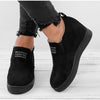 Women Ankle Boots Wedges Spring Female High Heel Platform Increasing Shoes Ladies Elastic Band Fashion Casual Footwear Plus Size