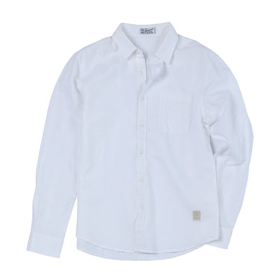 2019 spring summer new pure linen cotton shirts men cool Breathable classic basic shirt male high quality