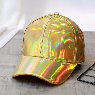 luxury Fashion PU hip-hop hat for Rainbow Color Changing  Baseball cap Back to the Future Prop Bigbang G-Dragon Baseball Cap