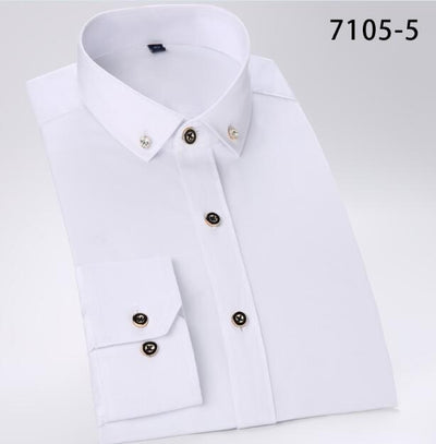 2019 New Fashion Groom Tuxedos Shirts Best Man Groomsmen White Black or Red Men Wedding Shirts Formal Occasion Men Shirts