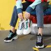 2019 New Sneakers Women 35-42 Platform White Sneakers Horsehair Shoes Casual Flats Breathable Soft Woman Chunky Shoes