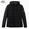 Brand Winter Hoodies Cotton Padded Jacket Men Windproof Parka Man Thick Quilted Puls Size 3XL Coat Men