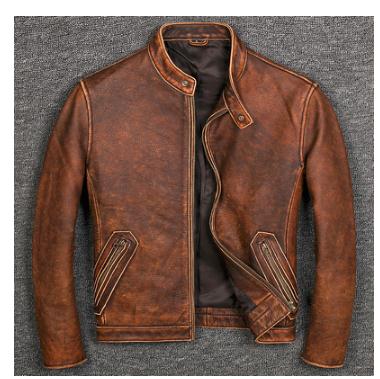 Free shipping 6-11 days.Plus size Brand Classic style cowhide jacket,mens 100% genuine leather jackets,biker vintage quality coat.sales