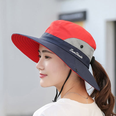 Women Breathable Sunhat Outdoor UV Protection Top Men Bucket Hats Sport Fishing Unisex