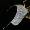 High quality cubic zirconia wedding headdress silver bridal accessories wedding hair accessories gift