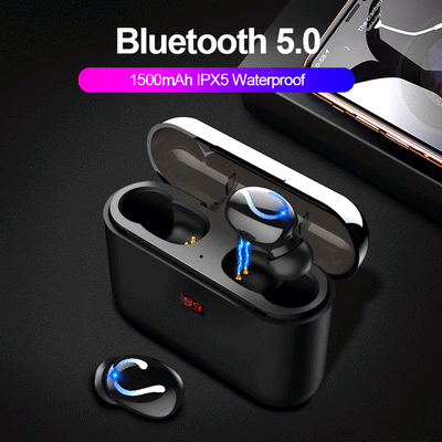 Bluetooth 5.0 Blutooth Earphone Wireless Headphones for phone True wireless Stereo Headphone Sport Handsfree Earbuds HBQ-Q32