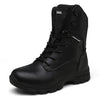 Outdoor Men's Military Waterproof Desert Combat Boots Shoes Men High Top Army Tactical Boots Shoes Plus Size 47