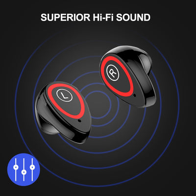 TWS Bluetooth 5.0 Earphone Wireless Headphones for phone Smart Watch with Heart Rate Monitor True Wireless Stereo Sports Earbuds